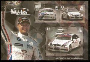 Guernsey 2006 Andy Priaulx Car Racing Champion Auromobile Famous Person M/s M...