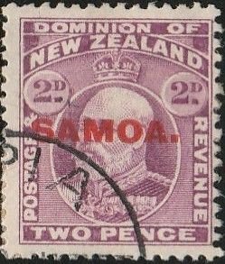 Samoa, #116 Used  From 1914
