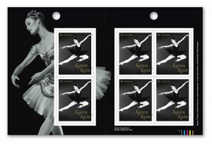 Canada 3291 Legends of Canadian Ballet Karen Kain P booklet 6 MNH 2021