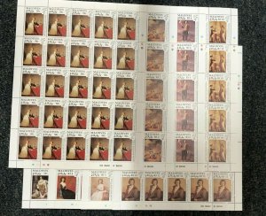 Maldives - 1989 - Philexfrance - Full sheets - 8V - 25 sets - MNH