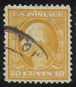 381 10c Used VF Centering