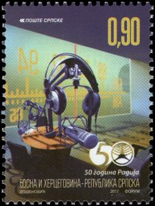 Bosnia and Herzegovina Srpska 2017 MNH Stamps Scott 559 Radio