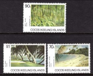 Cocos Keeling Islands 159-161 MNH VF