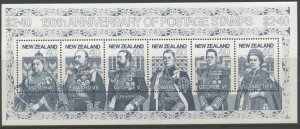 NEW ZEALAND Sc#1003 1990 Postage Stamp Anniversary Souvenir Sheet OG Mint NH