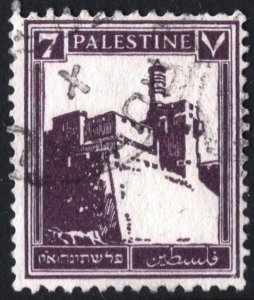 Palestine SC#70 7m Citadel, Jerusalem (1932) Used