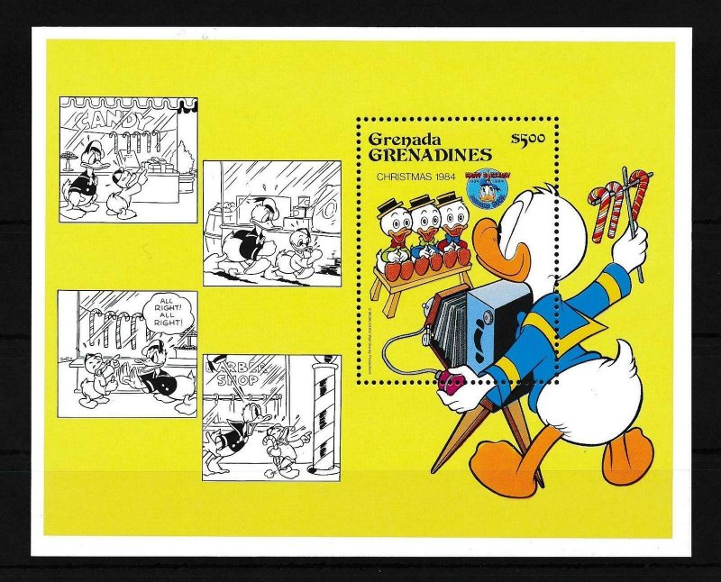 [22438] Grenada Grenadines 1984 Disney Donald Duck as photographer MNH