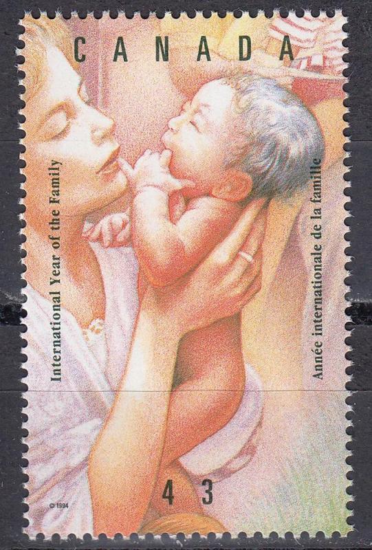 #1523a Canada MNH UN Year of the Family - Mother and Child