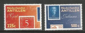 CURACAO, 854-855, H, STAMP