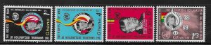 Ghana 1963 Eleanor Roosevelt Sc 160-163 MNH A2463
