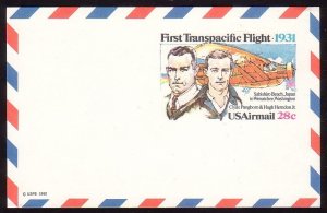 United States UXC19 Postal Card Unused