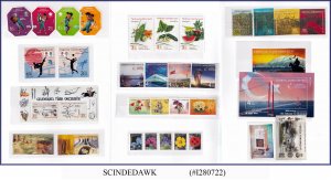 TURKEY - 2022 COMPLETE YEAR PACK - 46 STAMPS & 9 M/S - MINT NH