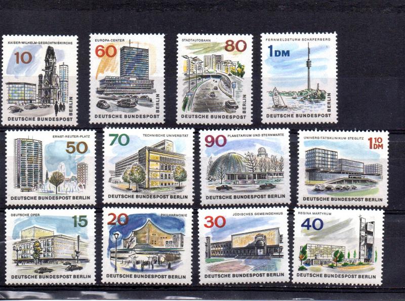 Germany - Berlin 9N223-9N234 MNH