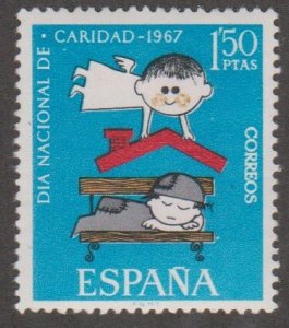 Spain # 1471, Guardian Angel, Mint NH,