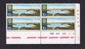 South Africa #370 MNH 1972  Verwoerd dam 10c block of 4