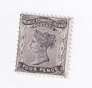 PRINCE EDWARD ISLAND # 9 VF-MNH 4p QUEEN VICTORIA CAT VALUE $24 