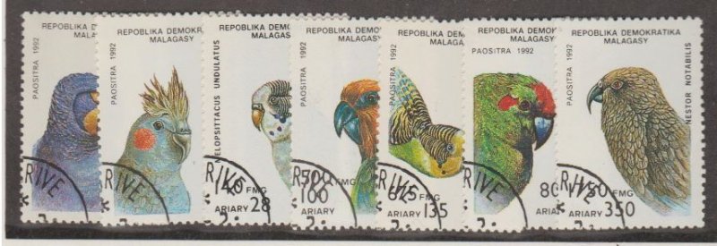 Madagascar - Malagasy Republic Scott #1114-1120 Stamps - Used Set