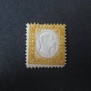 Italy 1862 Sc 21 MH