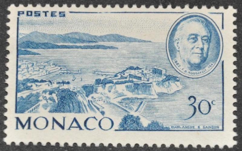 DYNAMITE Stamps: Monaco Scott #199 - UNUSED