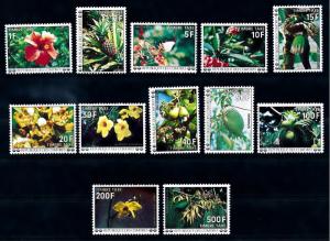 [66581] Comores Comoros 1977 Flora Flowers Blumen Tax Stamps  MNH