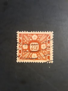 *Norway #878                    Used
