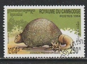 1994 Cambodia - Sc 1360 - used VF -  single - Prehistoric Animals