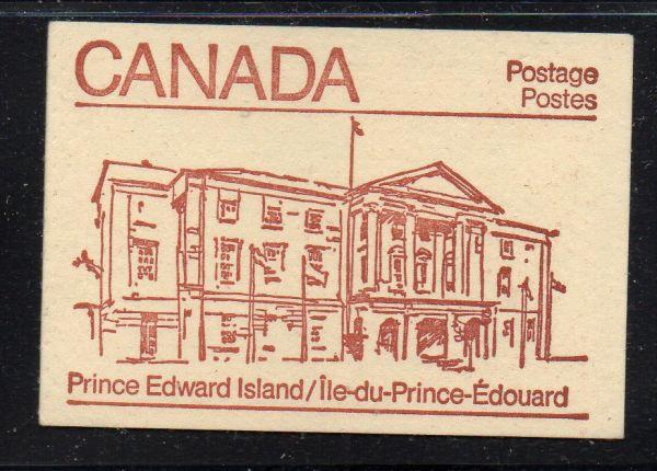 Canada Sc 940,943,946 1983  cpl booklet  USC#BK84  mint NH PEI cover