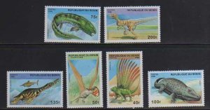 Benin MNH sc# 884-9 Reptiles