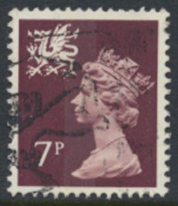 Wales  GB  Machin 7p SG W23  Used 1 band  SC# WMMH8  see details