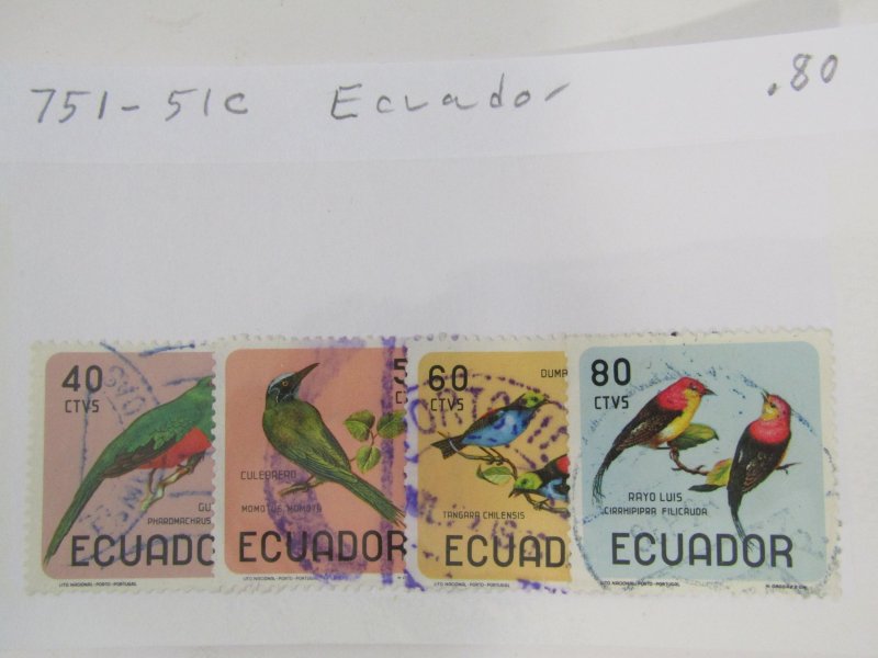 Ecuador 751-751c