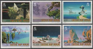 Isle of Man #1824-1829  MNH - Roger Dean Album Cover Art (2011)