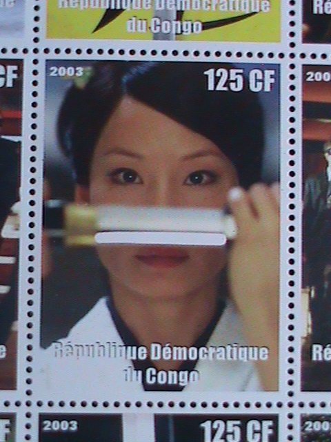 ​CONGO STAMP:2003- KILL BILL- JAPANESE MOVIE MNH SHEET