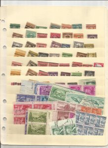 US COLLECTION ON STOCK SHEETS