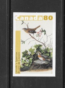 BIRDS - CANADA #2040 (FROM BOOKLET)  MNH