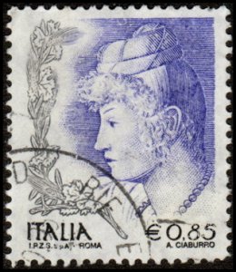Italy 2452 - Used - 85c Women in Art (Courtesan) (2004) (cv $1.50)