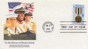 United States, First Day Cover, Military Related