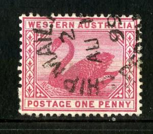 WESTERN AUSTRALIA 73 USED SCV $1.75 BIN $0.60 BIRDS