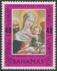 Bahamas  SC# 397  MNH  Christmas  1976  see details & scans