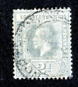1912 Northern Nigeria Sc.#42 used ( 827 BCXX )