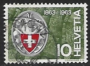 Switzerland  # 423 - Swiss Alpine Club - used....{KlBl29}