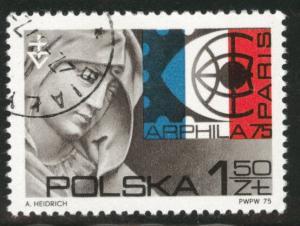 Poland Scott 2087 Used 1975 Flavor caneled stamp