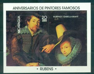 Nicaragua 1978 Paintings Rubens MS MUH lot43194