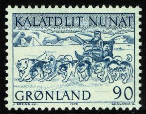 Greenland #81  MNH - Engraved by Czeslaw Slania (1972)