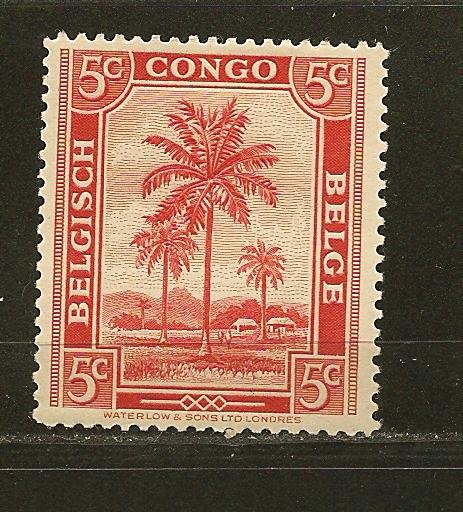 Belgian Congo 187 Oil Palms Mint Hinged