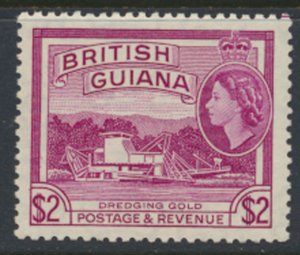 British Guiana SG 344 Mint Very Light Hinge  (Sc# 266 see details) 