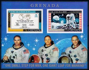 [66126] Grenada 1969 Space Travel Weltraum Apollo 11 Souvenir Sheet MNH
