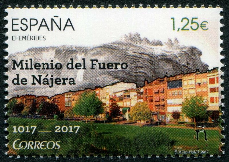 HERRICKSTAMP NEW ISSUES SPAIN Sc.# 4205 1000 Years Fuero Local Laws