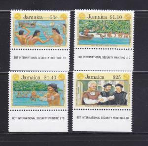 Jamaica 764-767 Set MNH Discovery Of America (A)