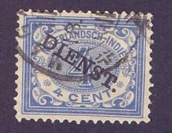 Netherlands Indies   #O7  1911   used   DIENST   4 ct