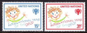 UN New York 310-311 MNH VF