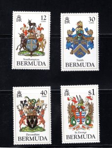 BERMUDA #457-460  VF, MNH, Complete Set, CV $8.40  ...   0650462